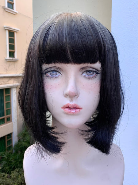 Short  daily natural wig kf82502