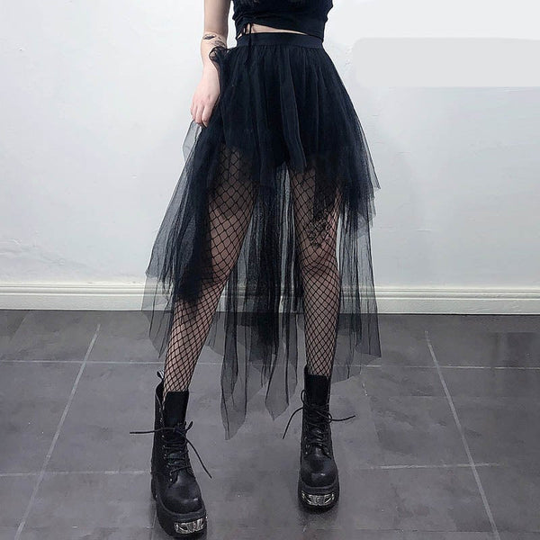 Irregular Yarn Skirt