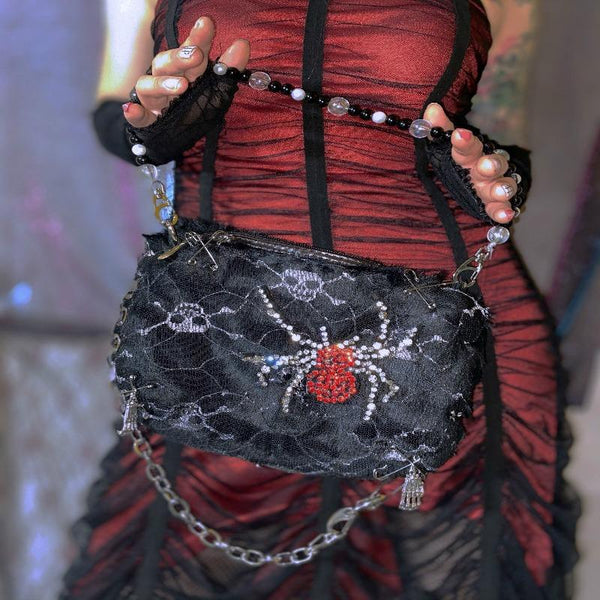 Punk Spider Shoulder Bag