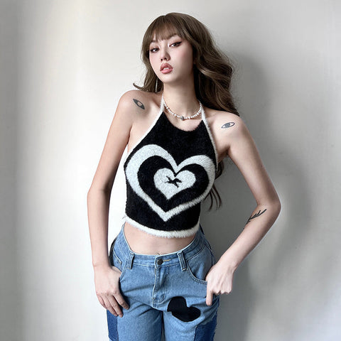 personalized love suspender top