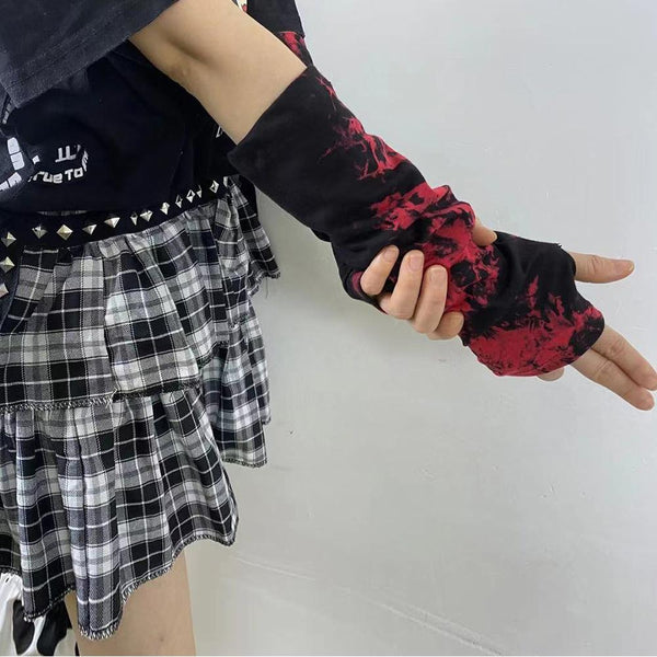 Dark Street Half Finger Gloves