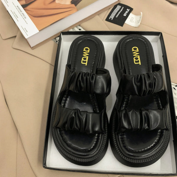 Open Sandals Retro Summer Seoul