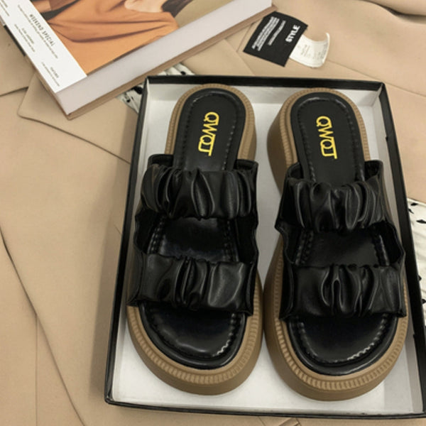 Open Sandals Retro Summer Seoul