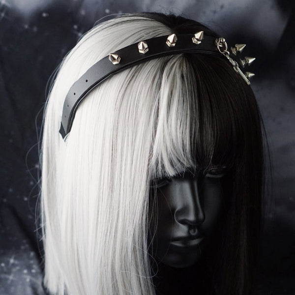 Valentine's Day Gift Punk Rivet Hair Band