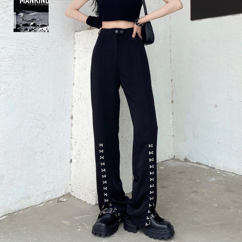 Diablo Split Metal Buckle Pants