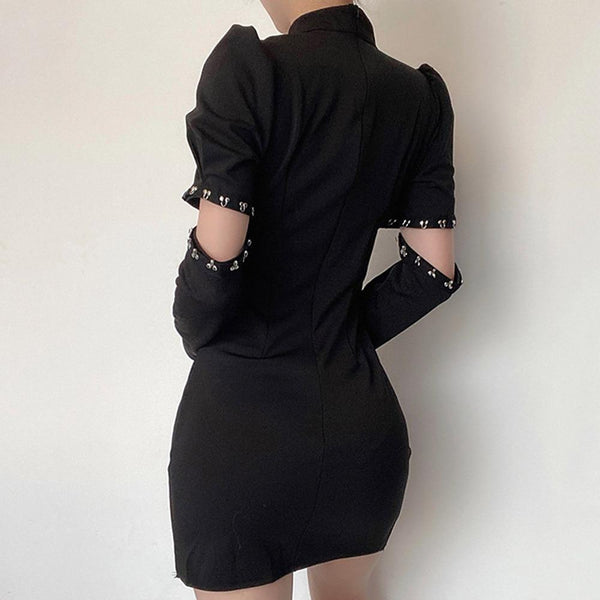 Slim Split Dress