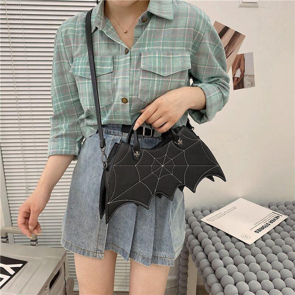 Spider Web Crossbody Hand Bag