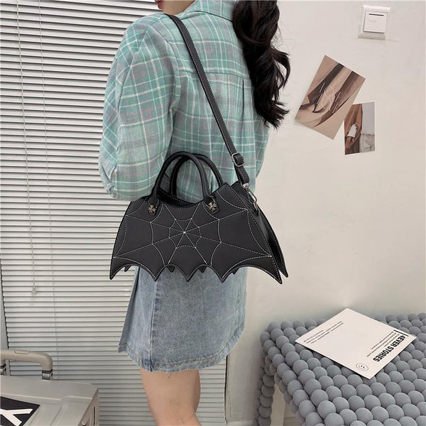 Spider Web Crossbody Hand Bag