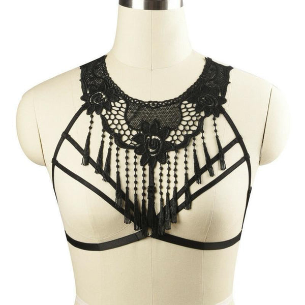 Goth Black Sexy Harness