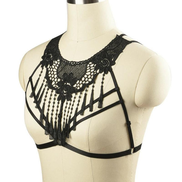 Goth Black Sexy Harness