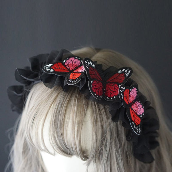 Valentine's Day Gift Flying Butterfly Hair Band