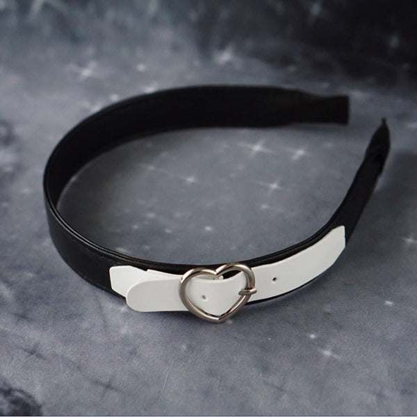 Valentine's Day Gift Love Heart Buckle Hair Band