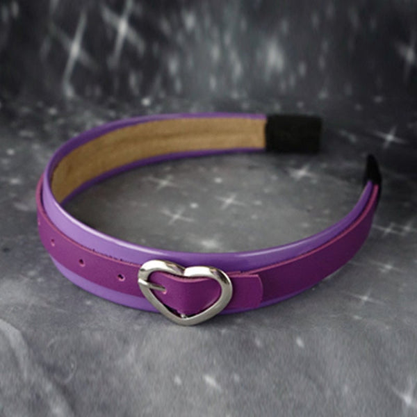 Valentine's Day Gift Love Heart Buckle Hair Band