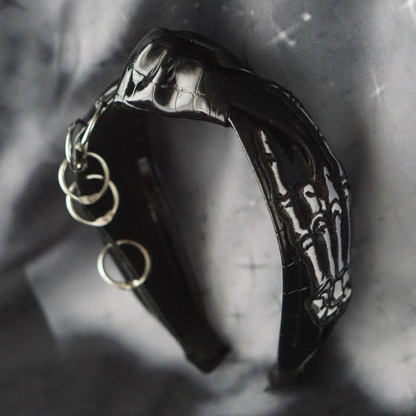 Valentine's Day Gift Moon Cross Chain Punk Hand Band