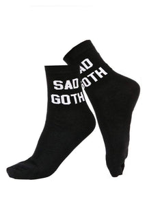 SAD GOTH CREW SOCKS