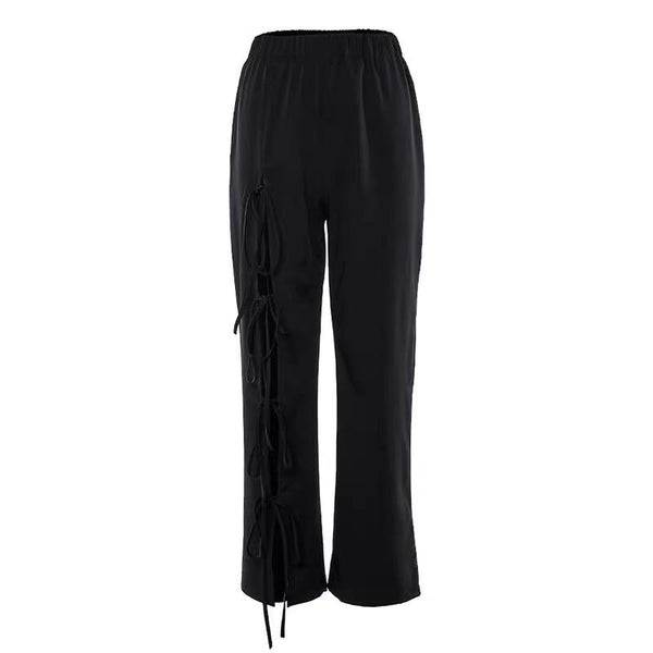 Right Side Lace Up Pants