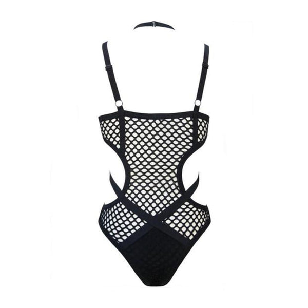 Valentine's Day Gift Gothic Bondage Bodysuit