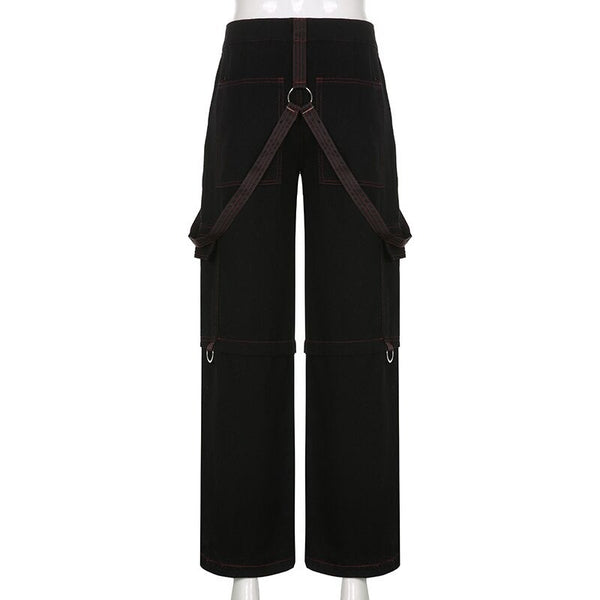 Ribbon Cargo Pants