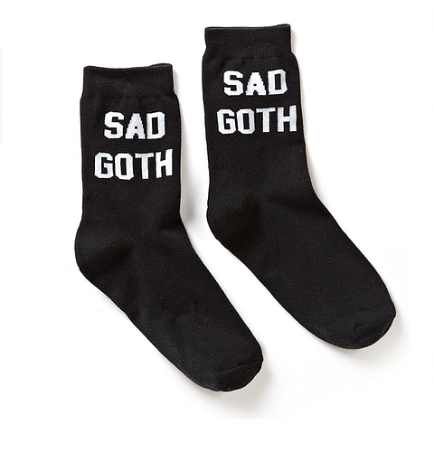 SAD GOTH CREW SOCKS