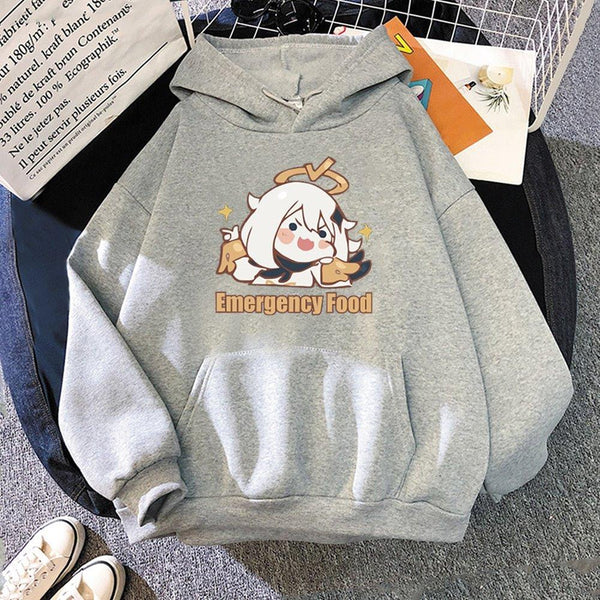 Cute Anime Emergency Food Hoodies