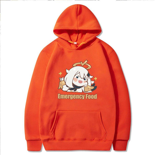 Cute Anime Emergency Food Hoodies