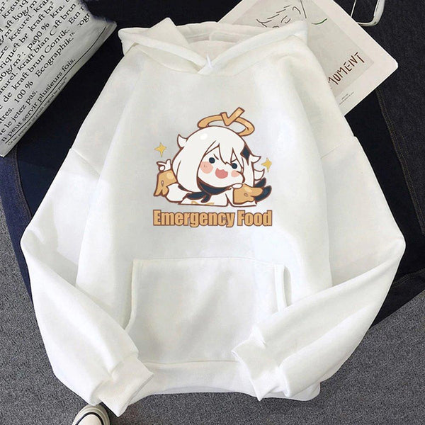 Cute Anime Emergency Food Hoodies