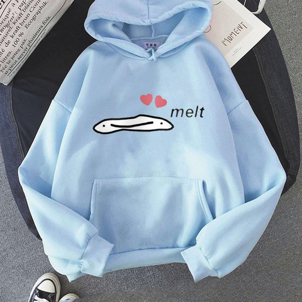 Cute Anime Melting Heart Hoodie