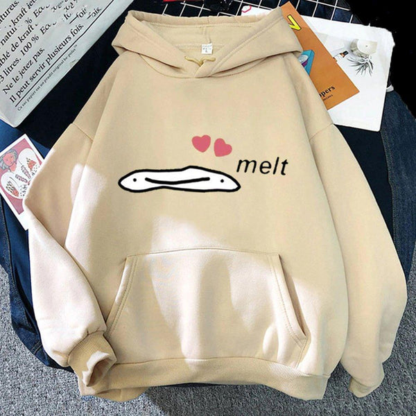 Cute Anime Melting Heart Hoodie