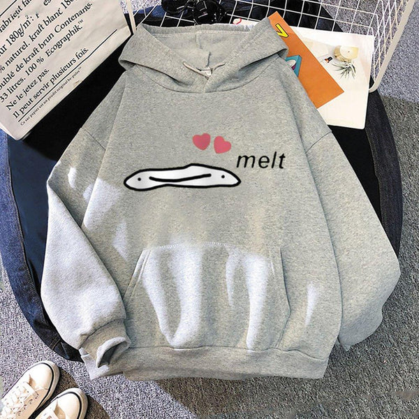 Cute Anime Melting Heart Hoodie