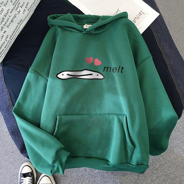 Cute Anime Melting Heart Hoodie