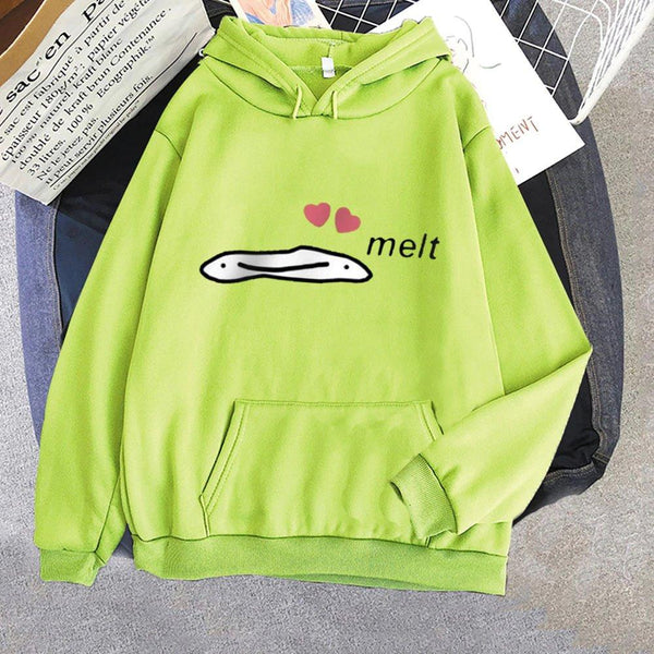 Cute Anime Melting Heart Hoodie