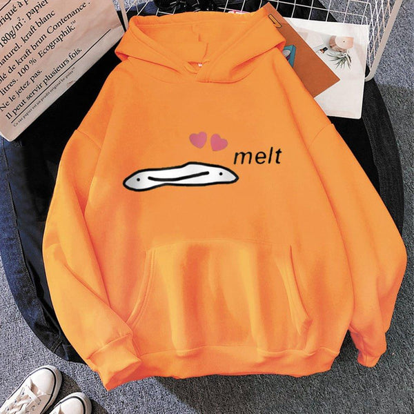 Cute Anime Melting Heart Hoodie