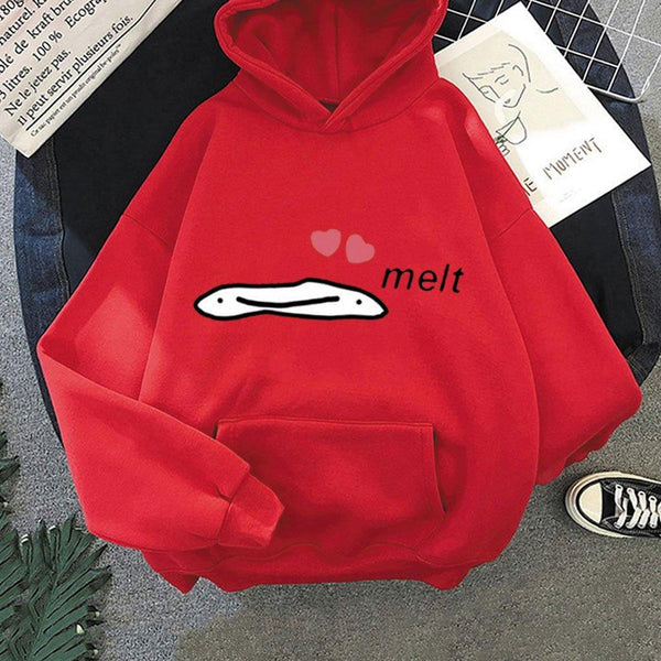 Cute Anime Melting Heart Hoodie