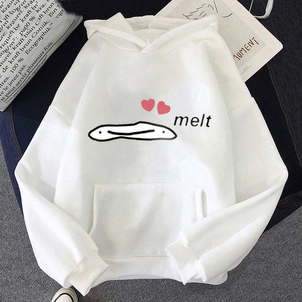 Cute Anime Melting Heart Hoodie