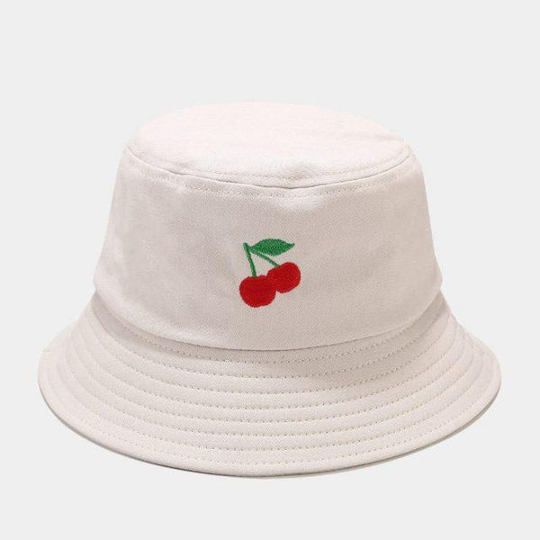 Kawaii Pastel Fruit Bucket Hat