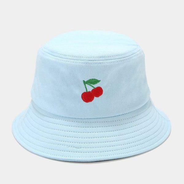 Kawaii Pastel Fruit Bucket Hat