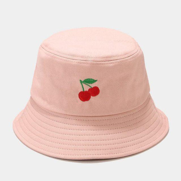 Kawaii Pastel Fruit Bucket Hat