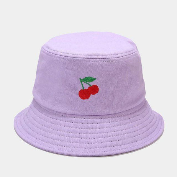 Kawaii Pastel Fruit Bucket Hat