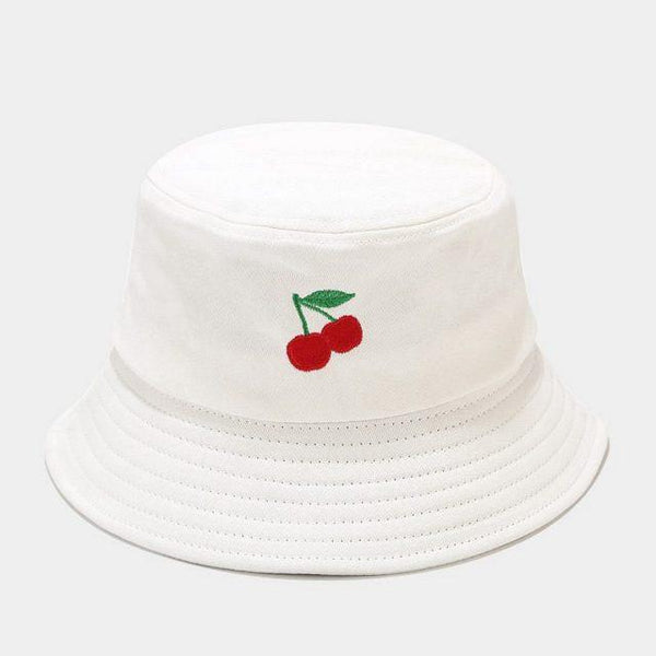 Kawaii Pastel Fruit Bucket Hat