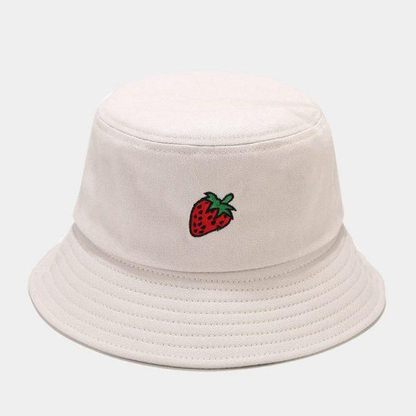 Kawaii Pastel Fruit Bucket Hat