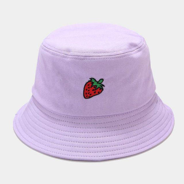 Kawaii Pastel Fruit Bucket Hat