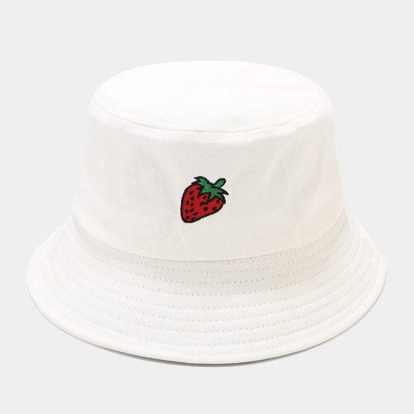 Kawaii Pastel Fruit Bucket Hat