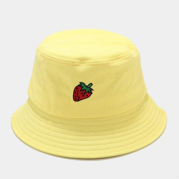 Kawaii Pastel Fruit Bucket Hat