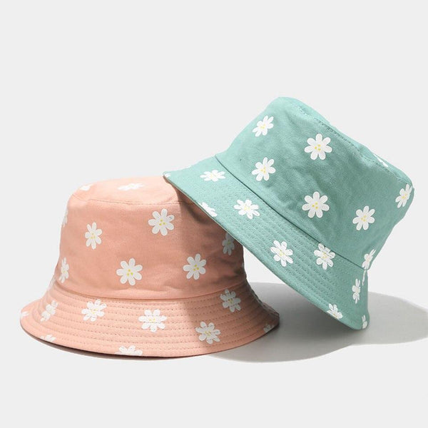 Spring Daisy Bucket Hat