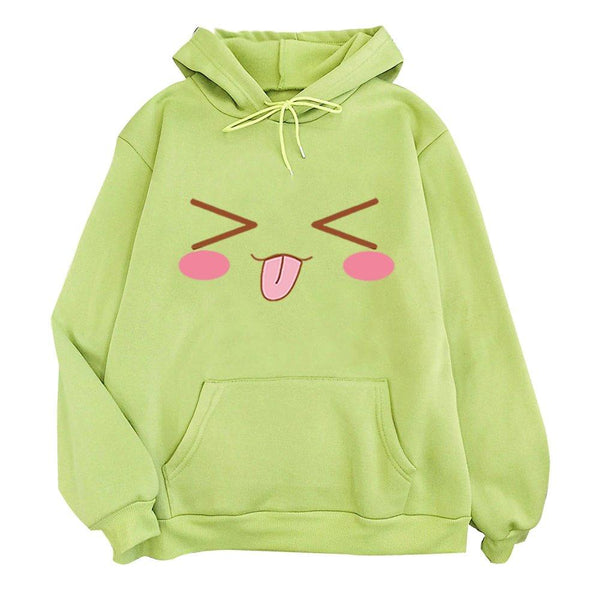 Squinting Face with Tongue Emoji Hoodie