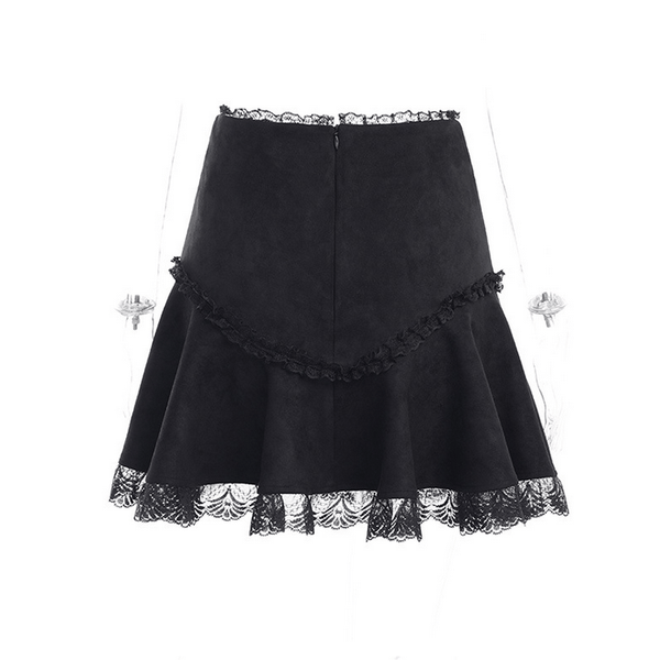 Women's Lolita  Lace Flower Short Skirt