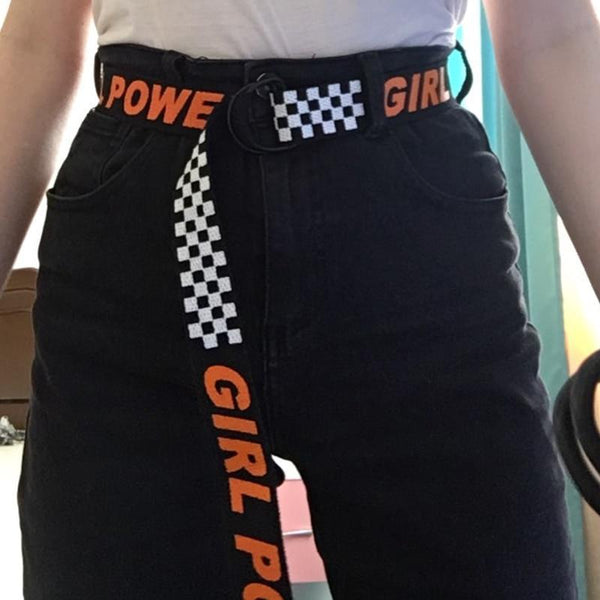 "GIRL POWER" BELTS