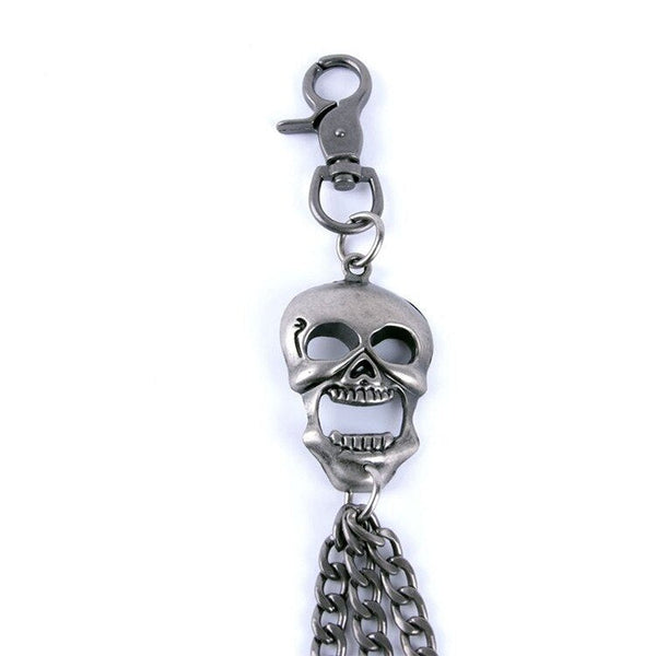 Midnight Skull Key Chain