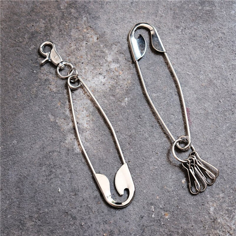 Cute Pin Clip Key Chain