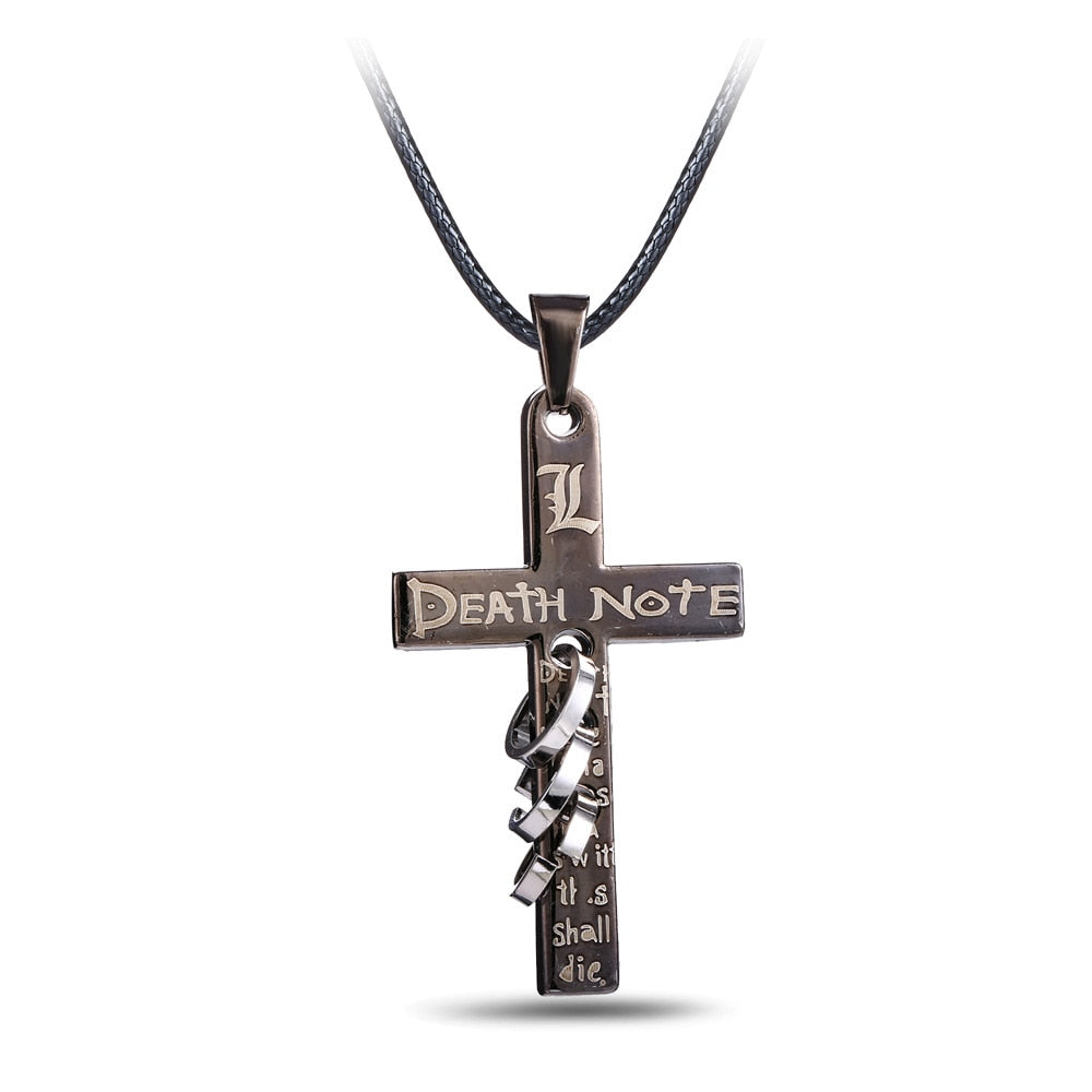 Death Note Cross Necklace